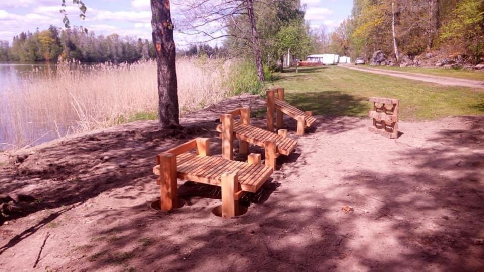 Odensvi Vandrarhem Bagian luar foto